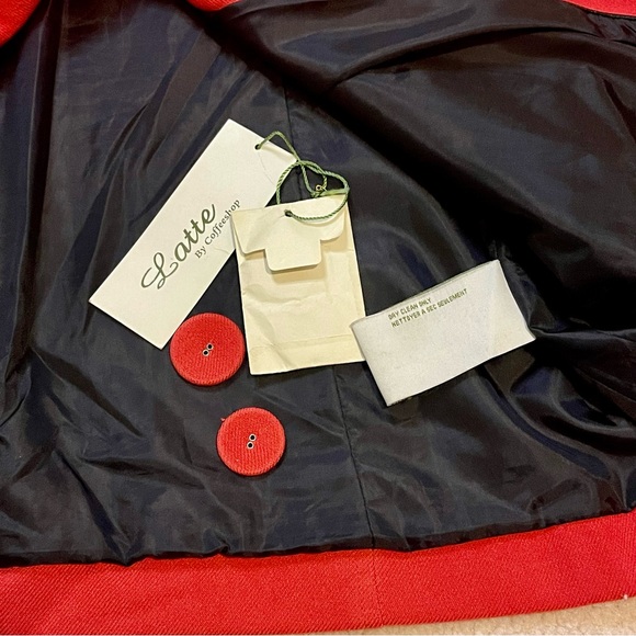 LATTE BY COFFEESHOP BELTED COAT - Picture 16 of 16